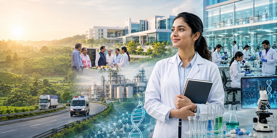 Pharmacy Career Opportunities in Assam & Northeast India: A Complete Guide