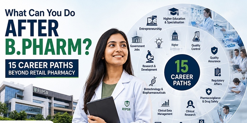 What Can You Do After B.Pharm? 15 Career Paths Beyond Retail Pharmacy